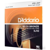 D'ADDARIO EJ10 - Струны для акустической гитары