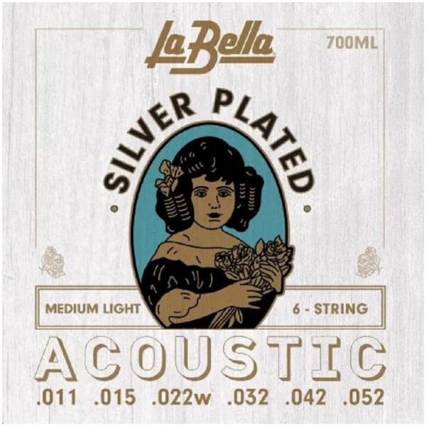 LA BELLA 700 ML - Струны для акустической гитары