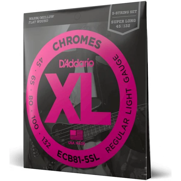D'ADDARIO ECB 81-5SL - Струны для бас-гитары 5 струнной