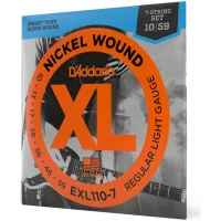 D'ADDARIO EXL110 7 - Струны для электрогитары 7-струнной