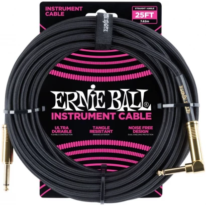 ERNIE BALL 6058, 7.62м - Инструментальный кабель