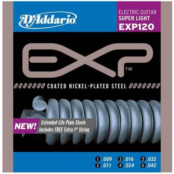 D'ADDARIO EXP120 - Струны для электрогитары