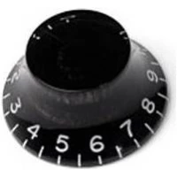 PAXPHIL KSP13-BLK Ручка потенциометра для электрогитары чёрн.