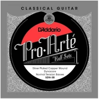 D'ADDARIO SDN-3B - Полукомплект струн для классической гитары