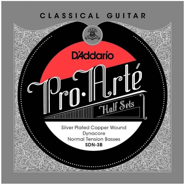 D'ADDARIO SDN-3B - Полукомплект струн для классической гитары