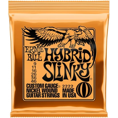 ERNIE BALL 2222 Nickel Wound Slinky Hybrid 9-46 - Струны для электрогитары