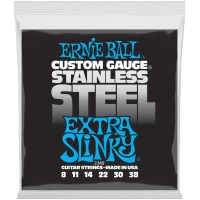ERNIE BALL 2249 Stainless Steel Slinky Extra 8-38 - Струны для электрогитары