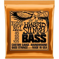 ERNIE BALL 2833 Nickel Wound Slinky Hybrid 45-105 - Струны для бас-гитары