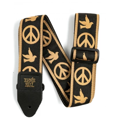 ERNIE BALL 4613 Jacquard Peace Love - Ремень для гитары