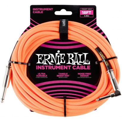 ERNIE BALL 6084, 5.49м - Инструментальный кабель