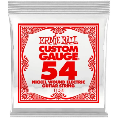 ERNIE BALL 1154 Nickel Wound .054 - Струна одиночная для электрогитары