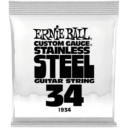 ERNIE BALL 1934 Stainless Steel .034 - Струна одиночная для электрогитары