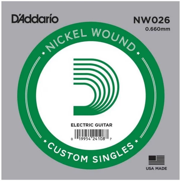 D'ADDARIO NW026 - Струна одиночная для электрогитары