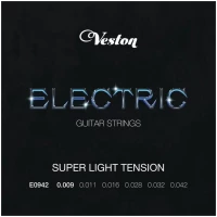 VESTON E 0942 - Струны для электрогитары