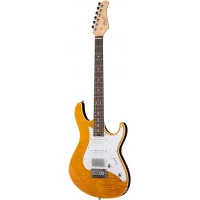 CORT G280-Select-AM G Series Электрогитара, желтая, Cort