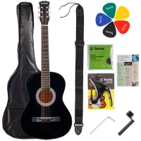 TERRIS TF-038 BK Starter Pack - Гитара акустическая в наборе
