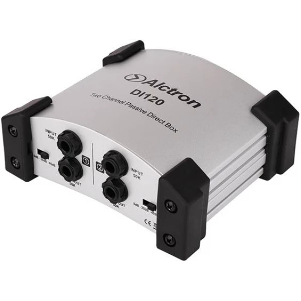 ALCTRON DI120S D.I. Box Преобразователь акустического сигнала, пассивный,...