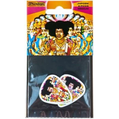 DUNLOP HENDRIX BOLD AS LOVE- упак. 6 шт - Набор медиаторов