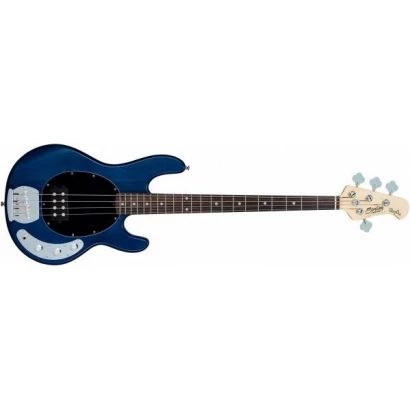 STERLING StingRay Trans Blue Satin - Бас-гитара 4 струны