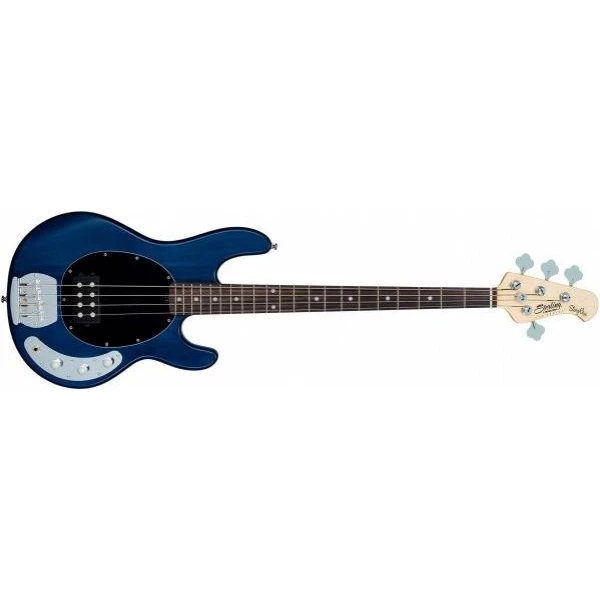 STERLING StingRay Trans Blue Satin - Бас-гитара 4 струны