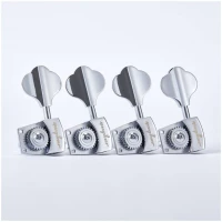 GUYKER GB-3639 chrome4L - Колковая механика для гитары бас