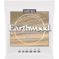 ERNIE BALL 2350 John Mayer Earthwood Bell Bronze Extra Light 10-50 - Струны для акустической гитары
