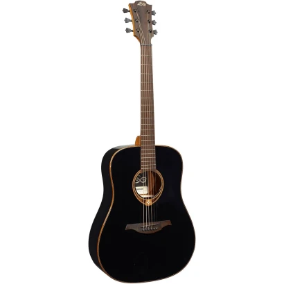LAG T-118D BLK гитара акустическая - УЦЕНКА- 548 070 945- дефект ЛКП нижней деки, не родная коробка