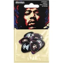 DUNLOP HENDRIX STAR HAZE- упак. 6 шт - Набор медиаторов