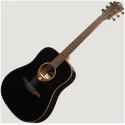 LAG T-118D BLK гитара акустическая - УЦЕНКА- 548 070 945- дефект ЛКП нижней деки, не родная коробка